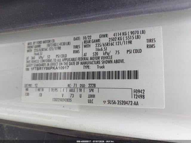 2023 FORD TRANSIT-250 9