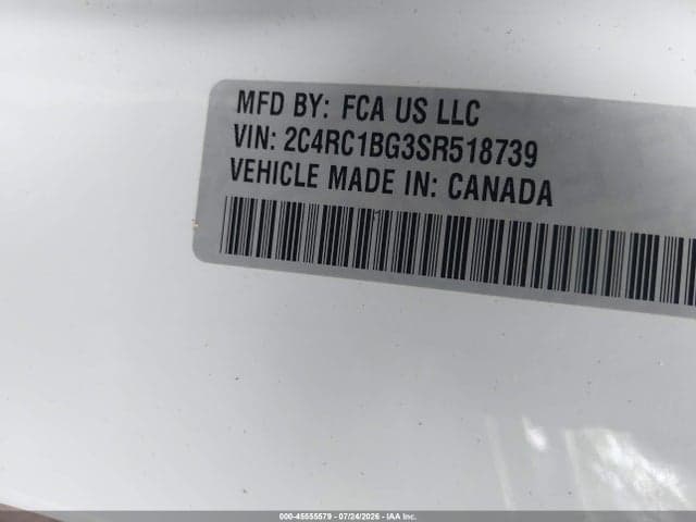 2025 CHRYSLER PACIFICA SELECT 9