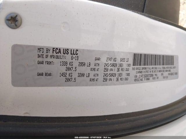 2019 CHRYSLER PACIFICA TOURING L 9