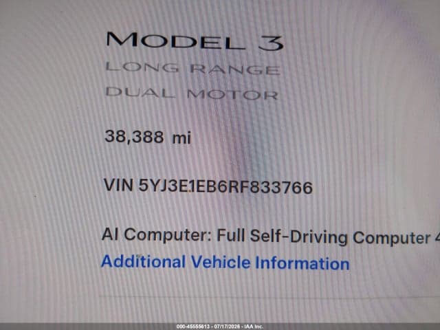 2024 TESLA MODEL 3 LONG RANGE DUAL MOTOR ALL-WHEEL DRIVE 7
