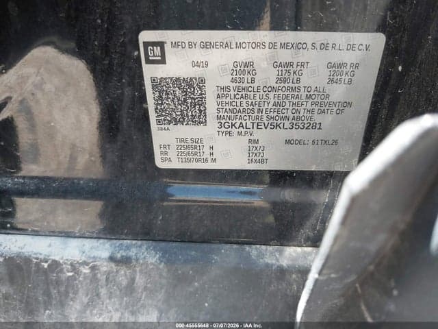 2019 GMC TERRAIN SLE 9
