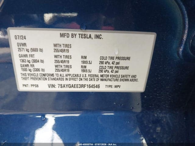 2024 TESLA MODEL Y LONG RANGE DUAL MOTOR ALL-WHEEL DRIVE 9