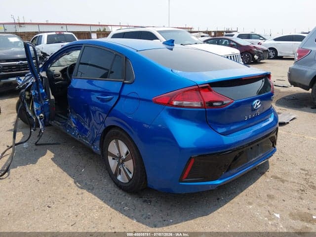 2018 HYUNDAI IONIQ HYBRID BLUE 3