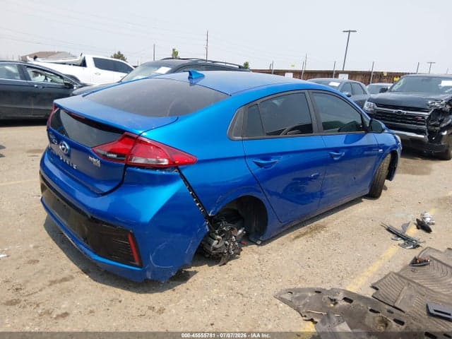 2018 HYUNDAI IONIQ HYBRID BLUE 4