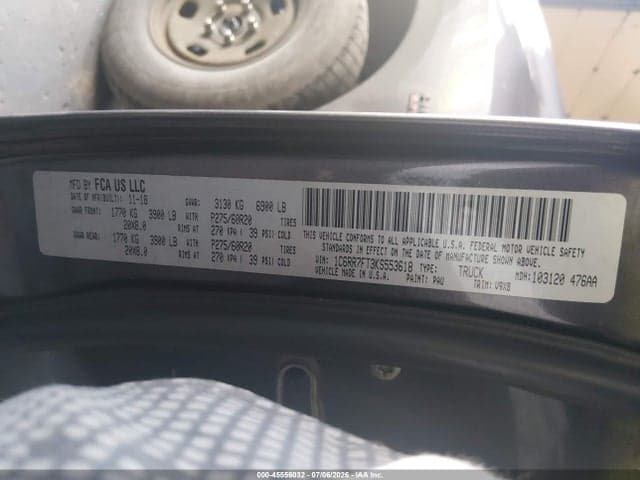 2019 RAM 1500 CLASSIC EXPRESS 4X4 6'4 BOX 9