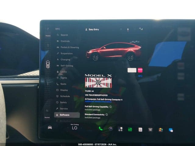 2023 TESLA MODEL X PLAID TRI MOTOR ALL-WHEEL DRIVE 7