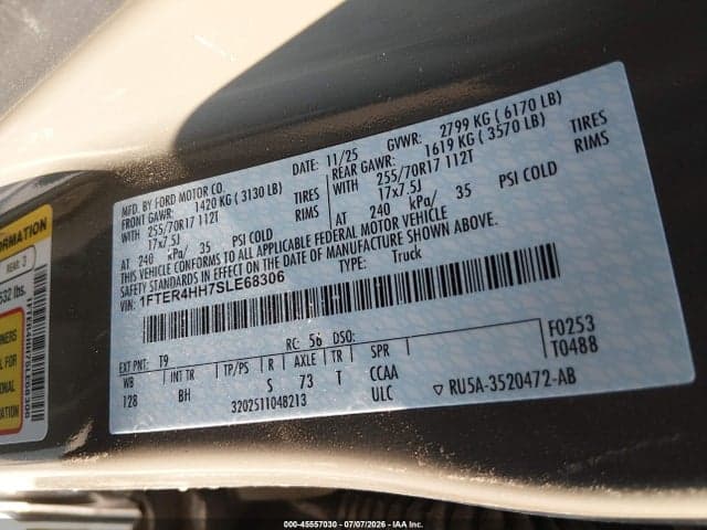 2025 FORD RANGER XLT 9