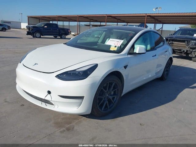 2021 TESLA MODEL 3 STANDARD RANGE PLUS REAR-WHEEL DRIVE 2