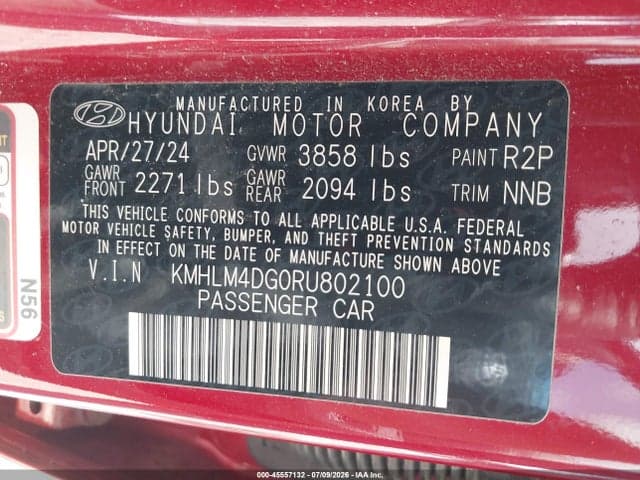 2024 HYUNDAI ELANTRA SEL 9