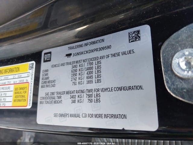 2023 CHEVROLET SUBURBAN 4WD LT 9