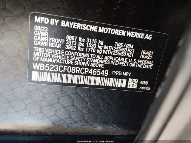2024 BMW IX XDRIVE50 9