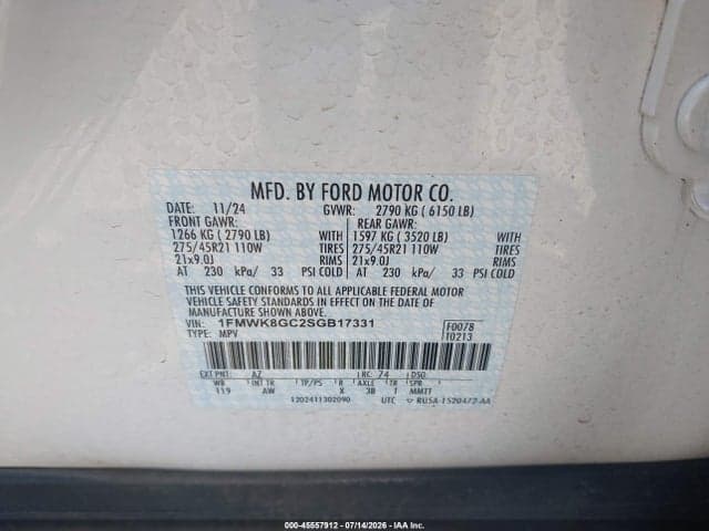 2025 FORD EXPLORER ST 9