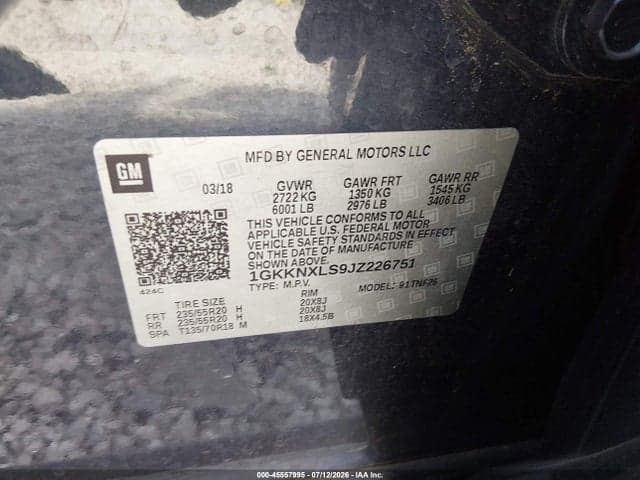 2018 GMC ACADIA DENALI 9