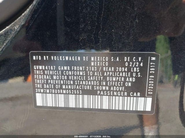 2024 VOLKSWAGEN JETTA 1.5T SE 9