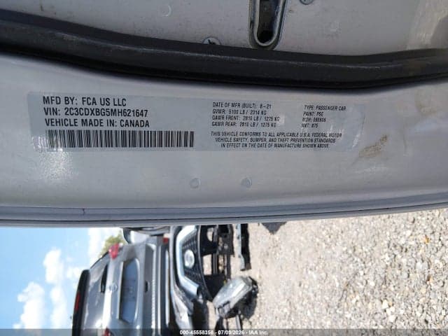 2021 DODGE CHARGER SXT RWD 9