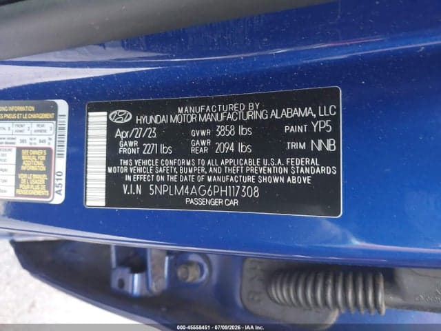 2023 HYUNDAI ELANTRA SEL 9