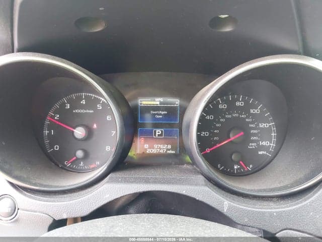 2017 SUBARU OUTBACK 2.5I 7