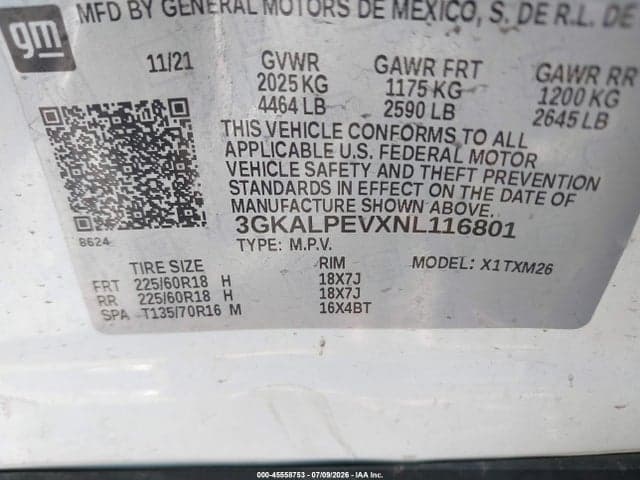 2022 GMC TERRAIN FWD SLT 9