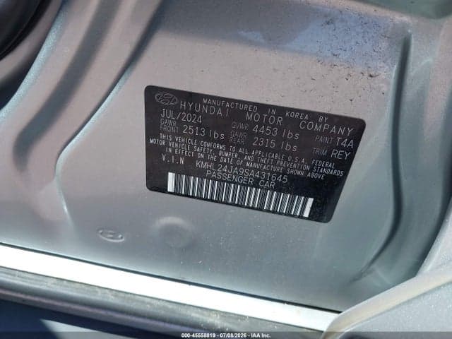 2025 HYUNDAI SONATA SE 9