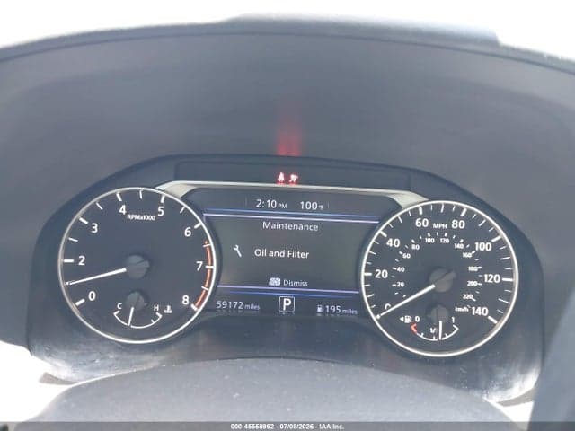 2022 NISSAN ALTIMA SR FWD 7