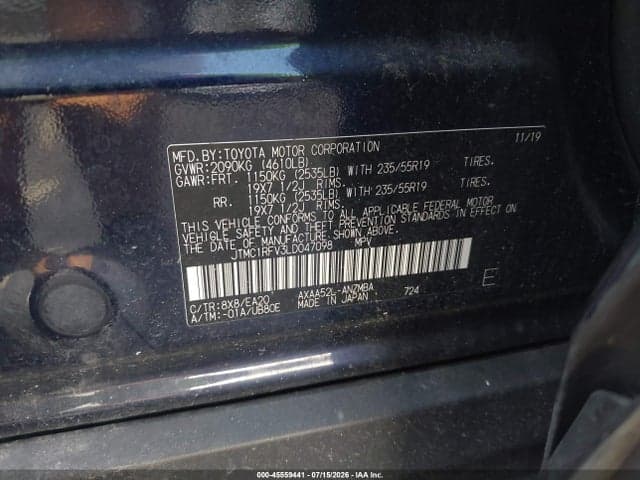 2020 TOYOTA RAV4 XLE PREMIUM 9