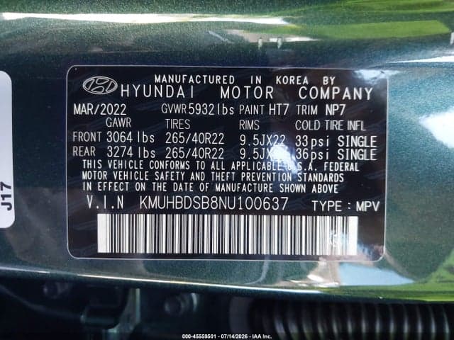 2022 GENESIS GV80 2.5T AWD 9