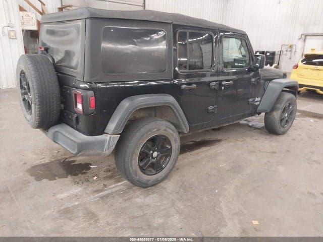 2018 JEEP WRANGLER UNLIMITED SPORT S 4X4 4