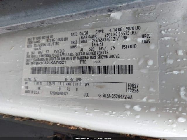 2020 FORD TRANSIT-250 9