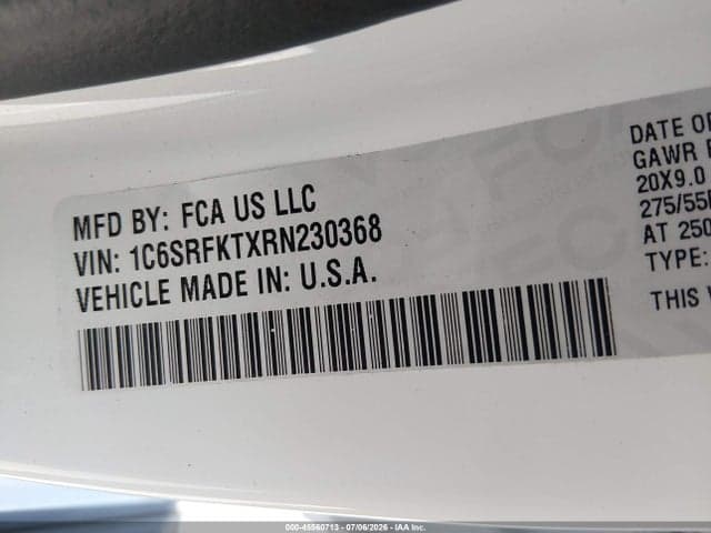 2024 RAM 1500 9