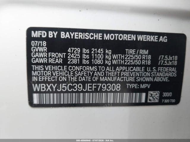 2018 BMW X2 XDRIVE28I 9