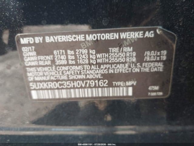 2017 BMW X5 XDRIVE35I 9
