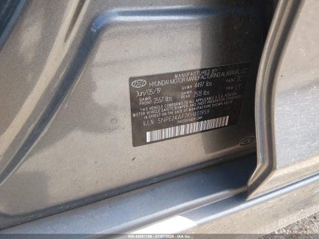 2019 HYUNDAI SONATA SE 9