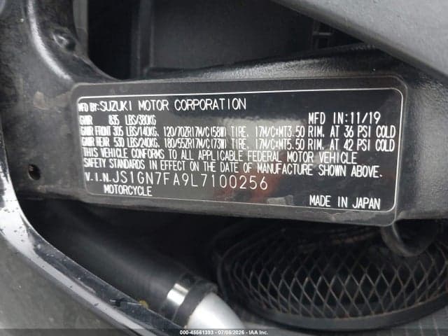 2020 SUZUKI GSX-R600 10