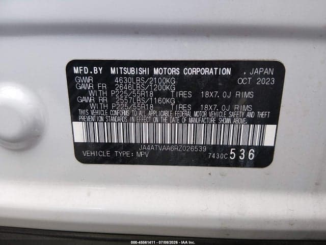 2024 MITSUBISHI ECLIPSE CROSS LE S-AWC 9
