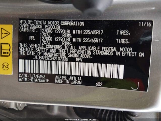 2017 LEXUS NX 200T 9