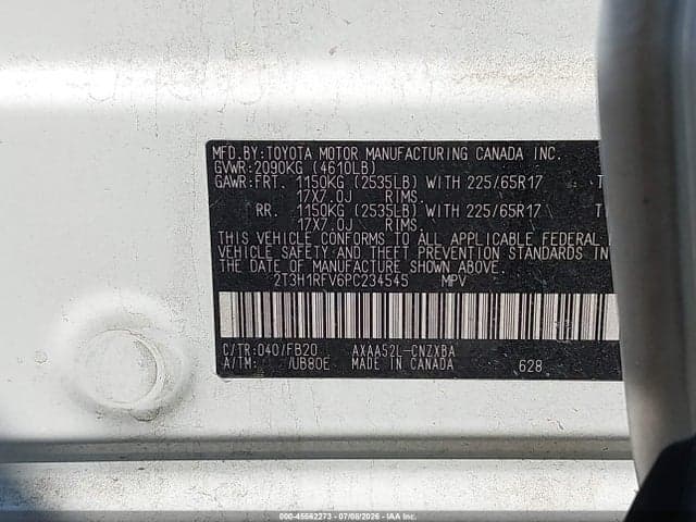 2023 TOYOTA RAV4 LE 9