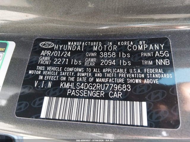 2024 HYUNDAI ELANTRA SEL 9