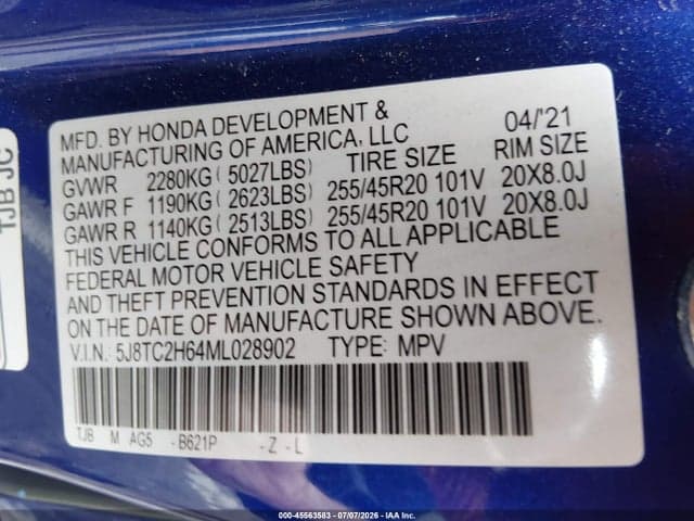2021 ACURA RDX A-SPEC PACKAGE 9