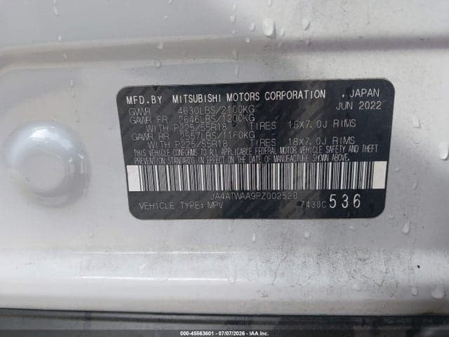 2023 MITSUBISHI ECLIPSE CROSS SE S-AWC/SEL S-AWC 9