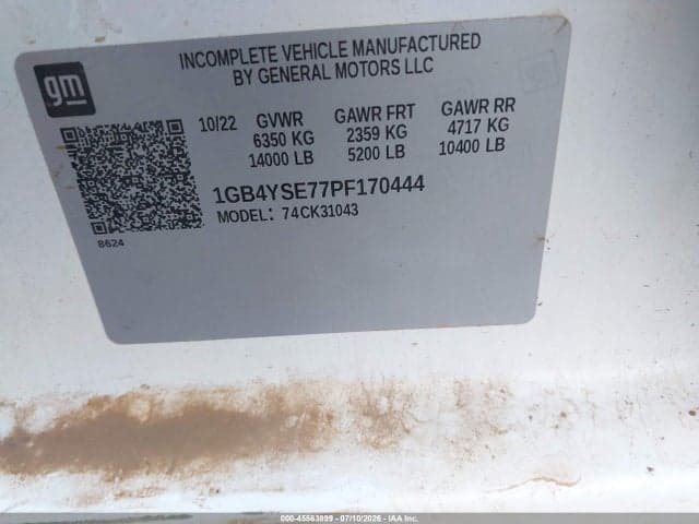 2023 CHEVROLET SILVERADO 3500HD CHASSIS WORK TRUCK 9