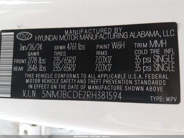 2024 HYUNDAI TUCSON SEL 9