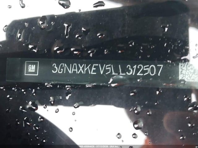 2020 CHEVROLET EQUINOX FWD LT 1.5L TURBO 9