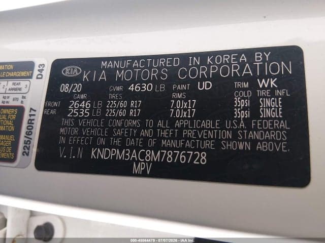 2021 KIA SPORTAGE LX 9