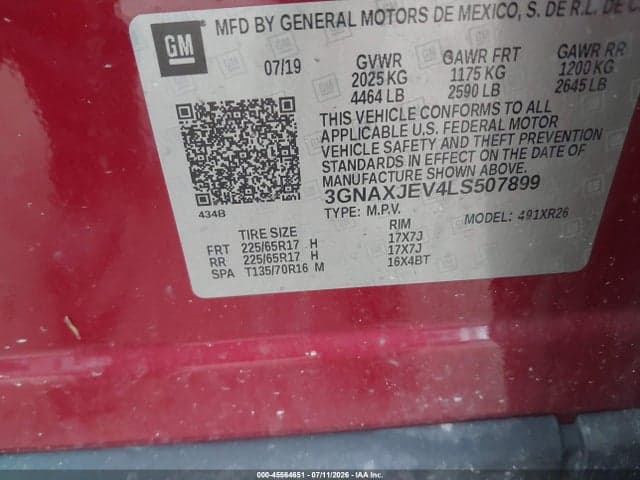 2020 CHEVROLET EQUINOX FWD 2FL 9
