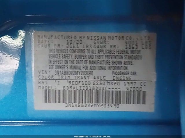 2021 NISSAN SENTRA SR XTRONIC CVT 9