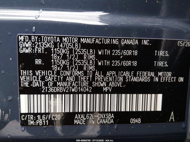 2026 TOYOTA RAV4 SE 9