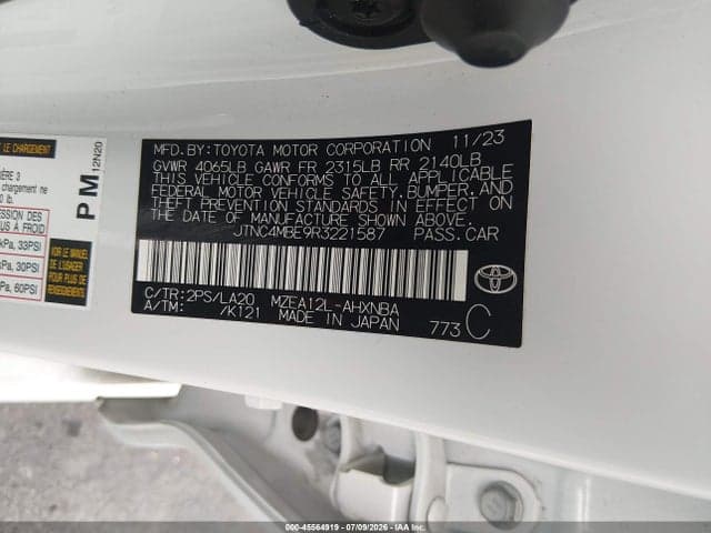 2024 TOYOTA COROLLA XSE 9