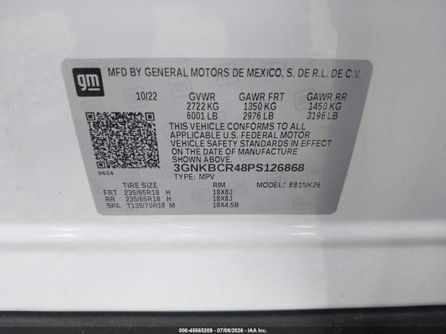 2023 CHEVROLET BLAZER FWD 2LT 9