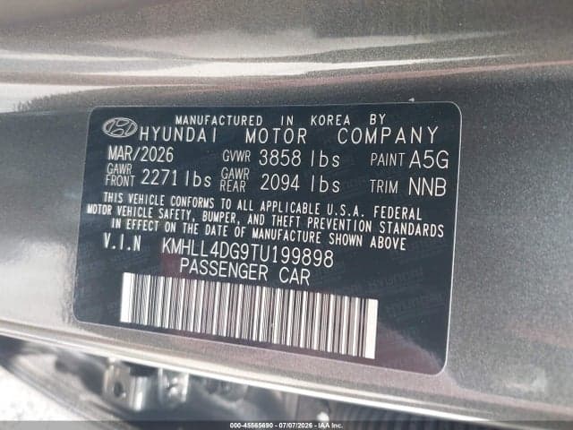 2026 HYUNDAI ELANTRA SE 9