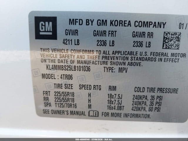 2020 BUICK ENCORE GX FWD PREFERRED 9
